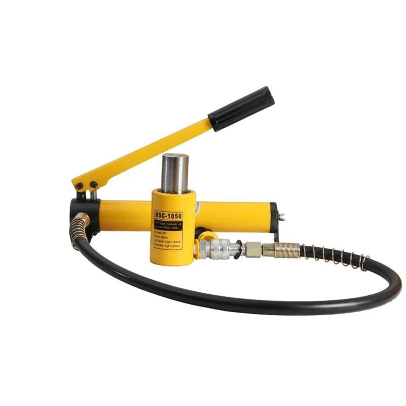 Wagenheber Hydraulisch, RSC-1050 Kurzer Hydraulikheber mit manueller Hydraulikpumpe CP-180,Einfach zu bedienen und zu tragen von HPHPH