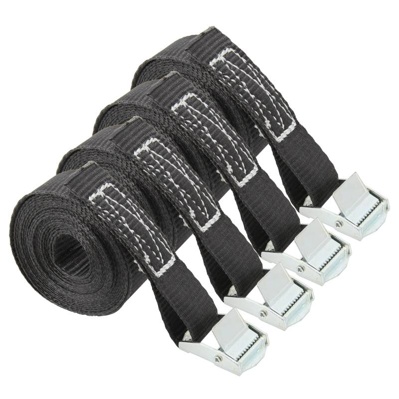 Zurrgurt, 1100lb Zurrgurte Zurrgurt Auto RV Motorrad Fahrrad mit Metallschnalle Abschleppseil Starke Ratsche for Frachtpäcktasche Kajak Umreifungswerkzeuge(2pcs) von HPHPH