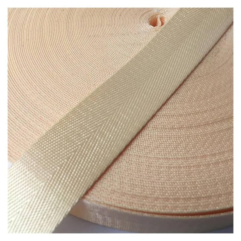Zurrgurt, 2 Meter 1" (25 mm) Hochwertiges Gurtband aus Nylon mit Fischgrätenmuster, Rucksack-Umreifung, Nähtasche, Gürtelzubehör Umreifungswerkzeuge(A) von HPHPH