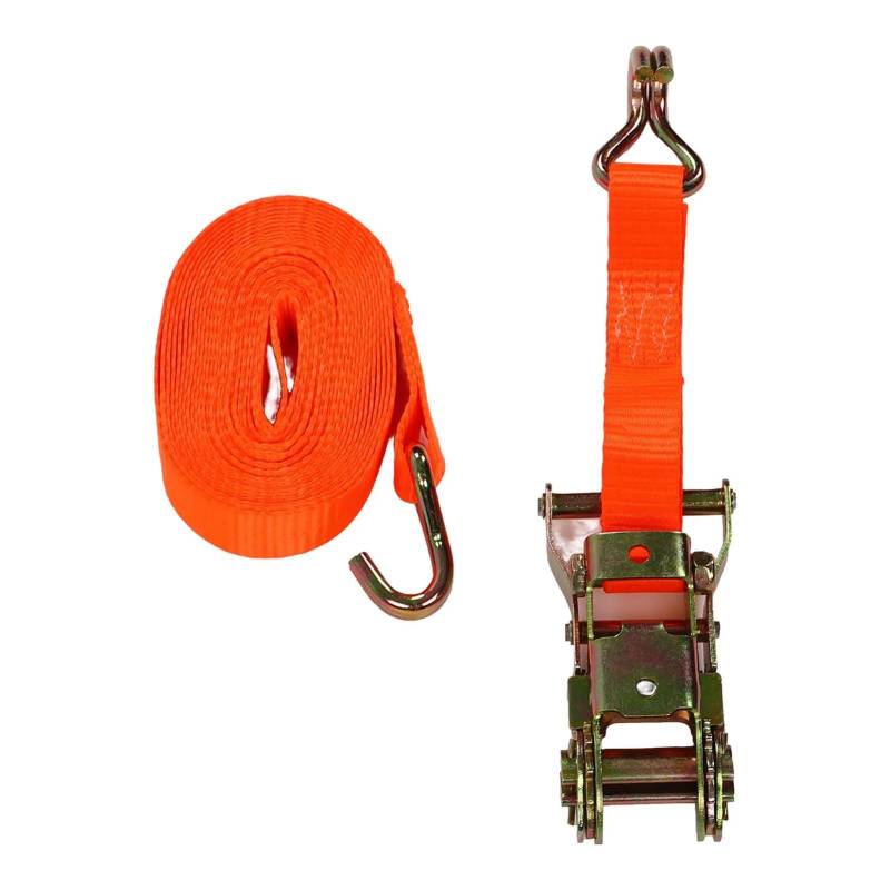 Zurrgurt, 25mm x 6m Ratsche Spanngurt Zurrgurt 3307lb Kapazität Sicherungsgurte for Anhänr LKW Auto Zubehör Umreifungswerkzeuge von HPHPH