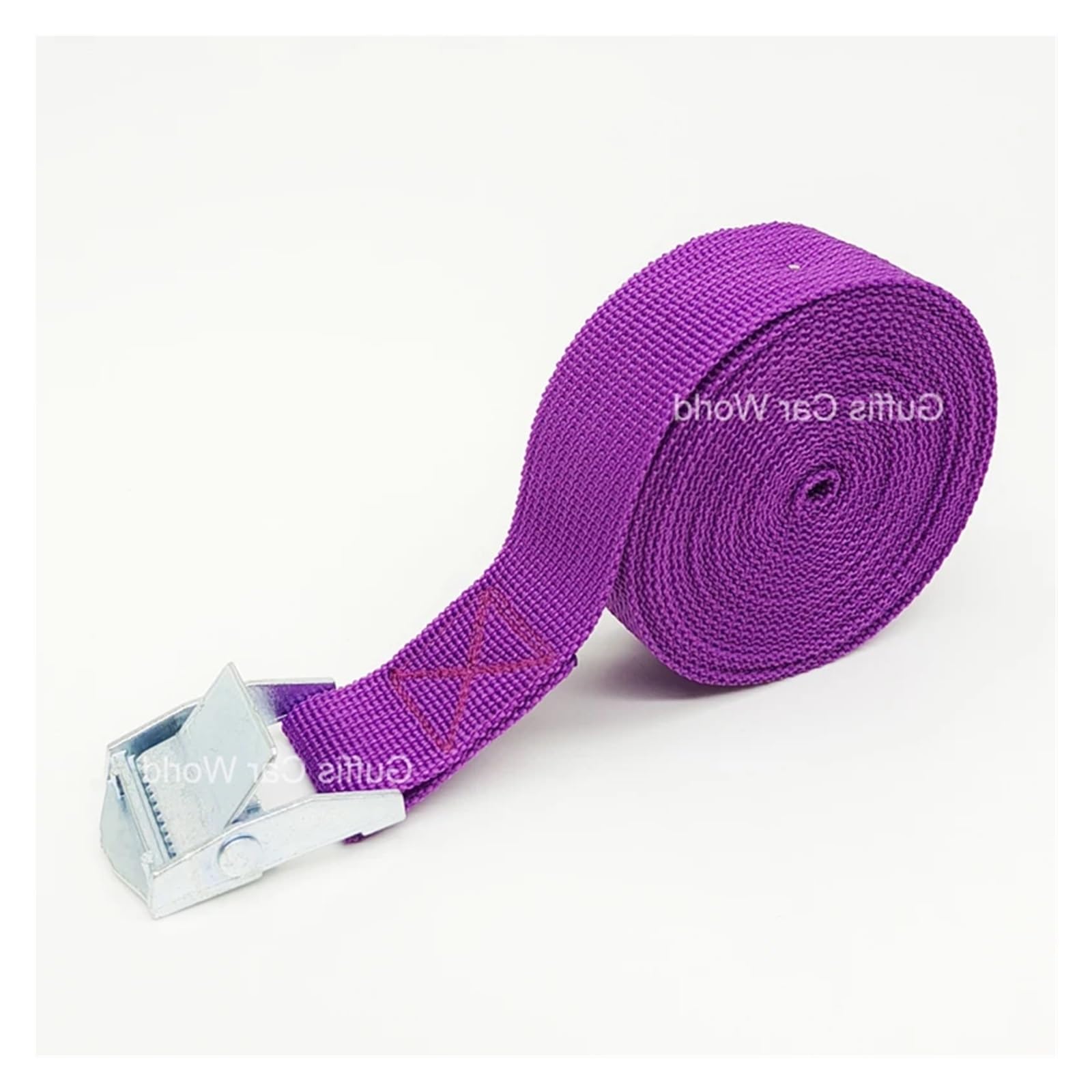 Zurrgurt, 2M Ladungsgurte mit Schnallen-Zurrgurt for Motorrad, Auto, Fahrrad, Metall-Abschleppseil, starker Ratschen-Befestigungsgurt for päcktaschen Umreifungswerkzeuge(1x Purple) von HPHPH