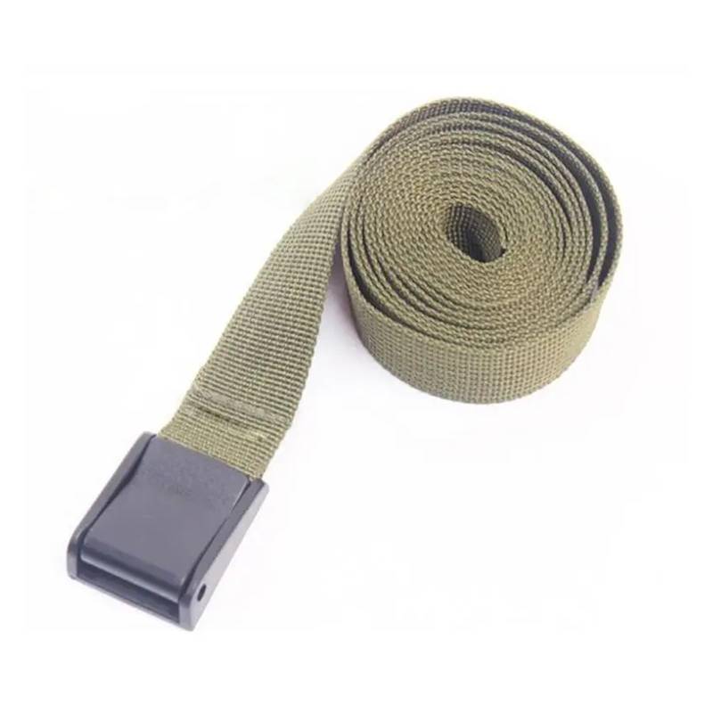 Zurrgurt, 3 Stück grüne Druckschnallengurte Spanngurte Ladungsgurte Campinggurte Taschenbefestigungsgurte Befestigungsgurte Umreifungswerkzeuge(200x2.5cm) von HPHPH