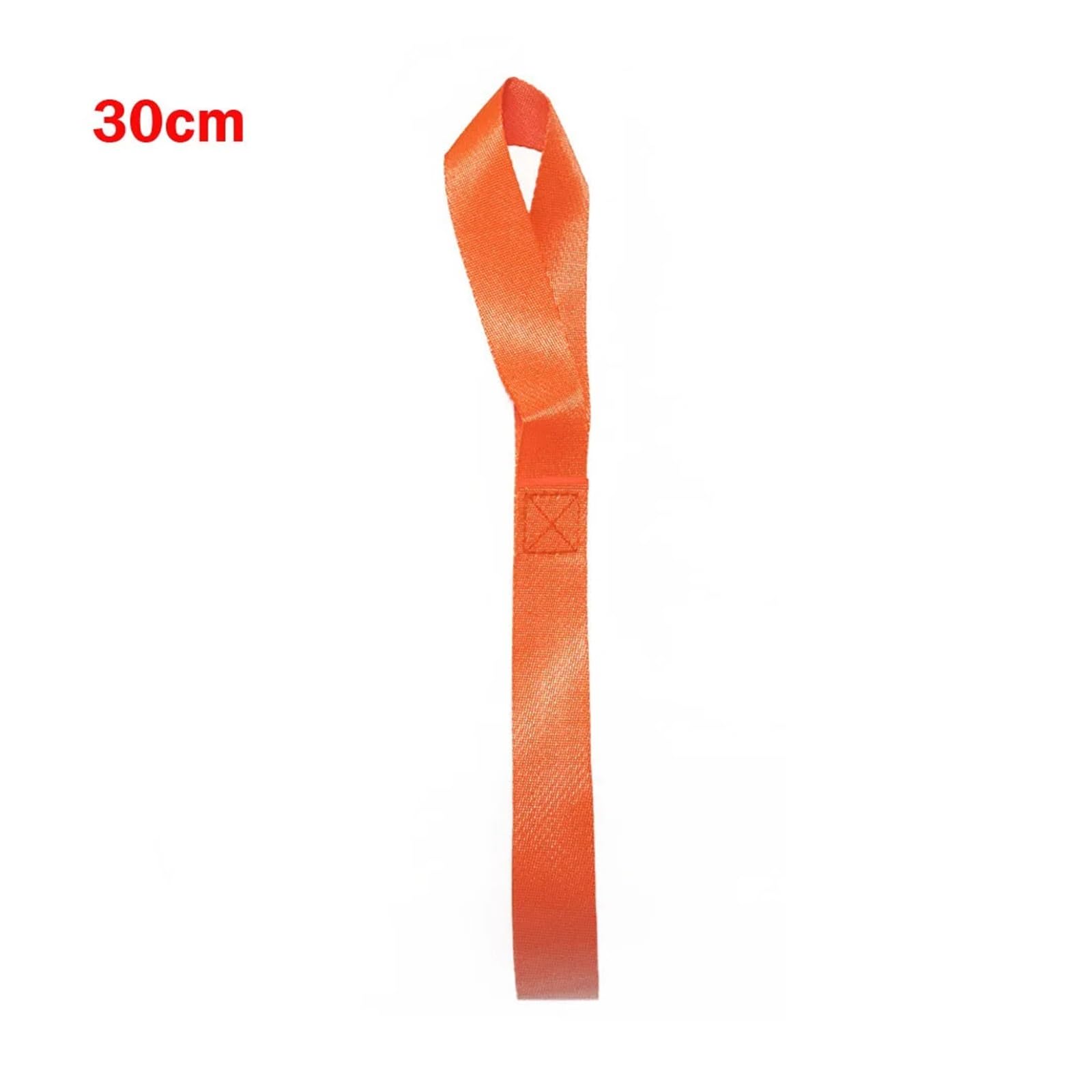 Zurrgurt, 30 40 cm Zugschlaufe Zurrgurte Gurtband Auto Motorrad ATV UTV Fahrrad bündeltes Sicherheitsseil Frachtfixierungsgurt Hilfsgurt festziehen Umreifungswerkzeuge(1PC Orange 30cm) von HPHPH