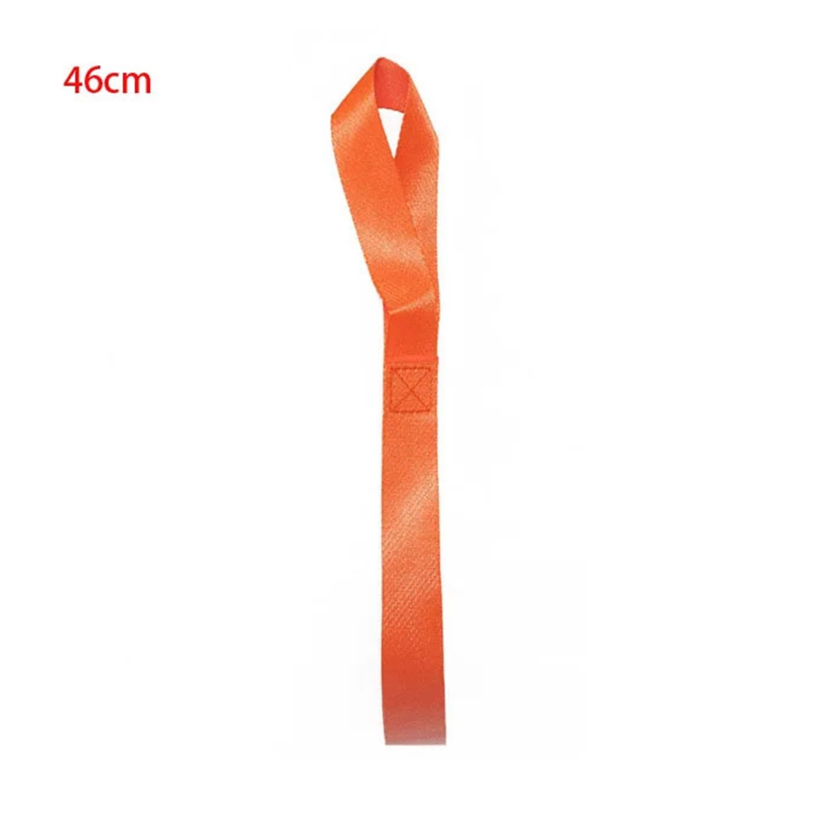 Zurrgurt, 30 40 cm Zugschlaufe Zurrgurte Gurtband Auto Motorrad ATV UTV Fahrrad bündeltes Sicherheitsseil Frachtfixierungsgurt Hilfsgurt festziehen Umreifungswerkzeuge(1PC Orange 46cm) von HPHPH
