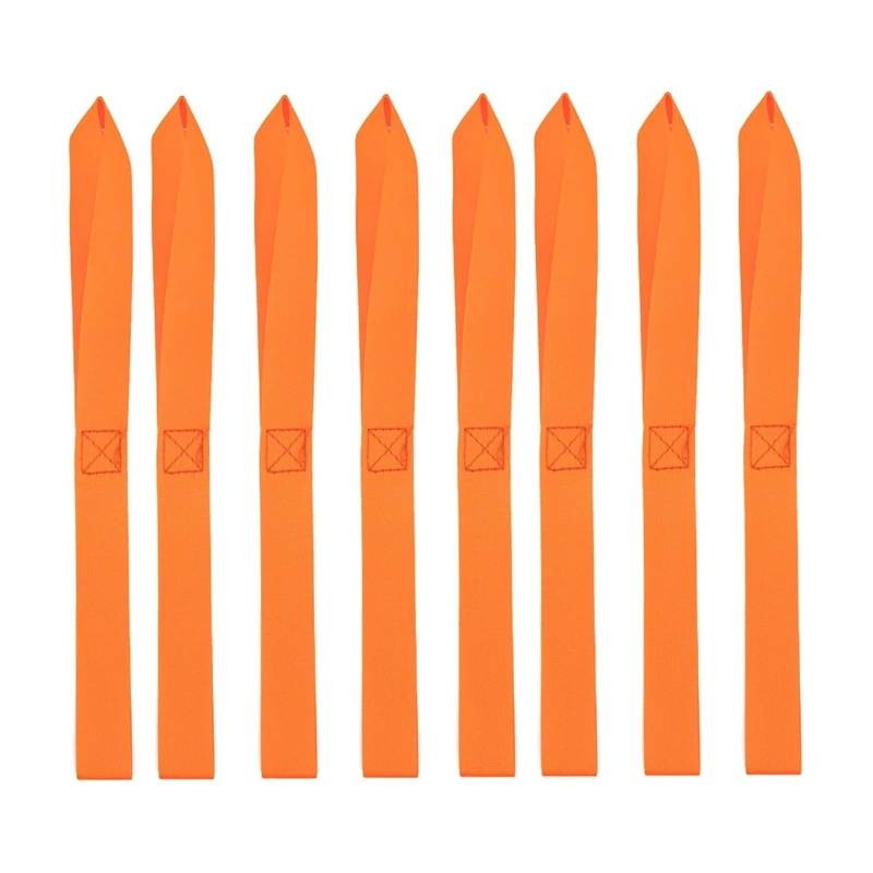 Zurrgurt, 4 Stück Motorrad-päckbanda, weiche Riemen, Abschleppseile for Auto, Motorrad, Transportgurtschlaufen, Spanngurte Umreifungswerkzeuge(Orange) von HPHPH