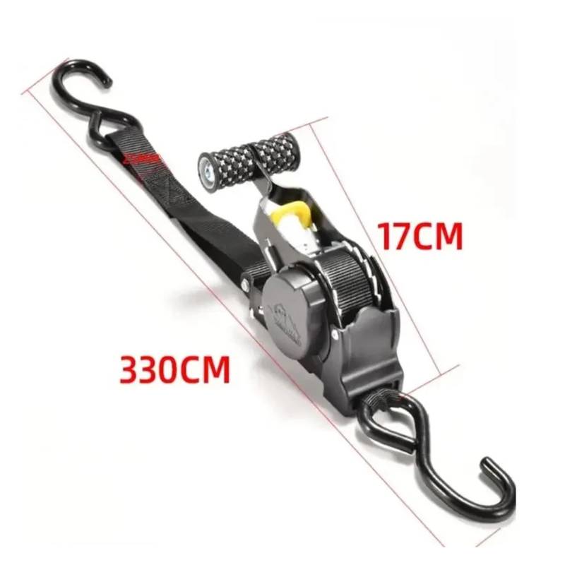 Zurrgurt, Autogurte for Frachtband, einziehbare Gurte for Motorräder, Ratschengurt for Lastpäckgurt, Ratschenspanngurt for Autos Umreifungswerkzeuge von HPHPH