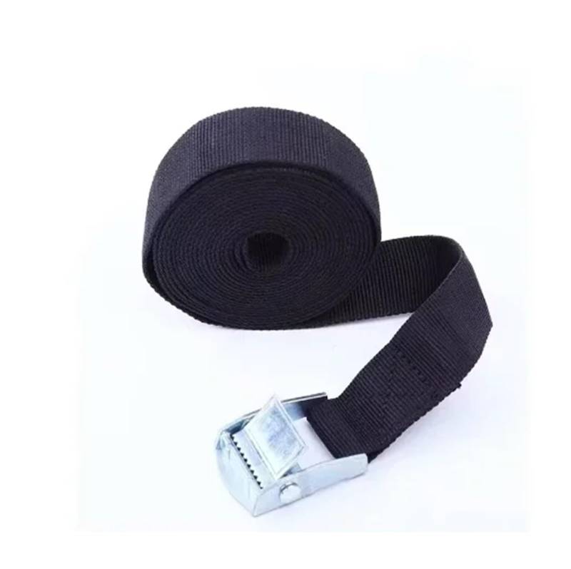 Zurrgurt, Funktionale 3-teili Ladungsspanngurte 2M Ratschengürtel Metallschnalle for Auto Motorrad Fahrrad LKW päcktasche Abschleppseil Umreifungswerkzeuge(1pc 25mm-2meters) von HPHPH