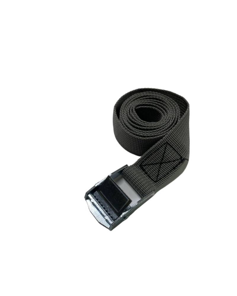 Zurrgurt, Ladungsgurte mit Schnallen-Zurrgurt for Motorrad, Auto, Fahrrad, Metall-Abschleppseil, starker Ratschen-Befestigungsgurt for päcktaschen Umreifungswerkzeuge(Grey 1m 1pcs) von HPHPH
