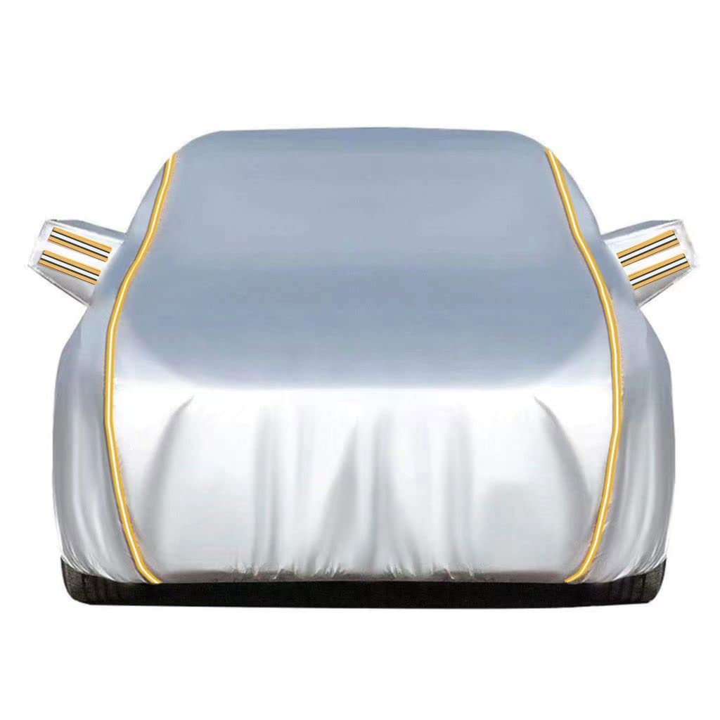 Autoabdeckung für Microcar/MC Cargo, MC2, MGO5, 4 Jahreszeiten, universelle Autoabdeckung, Antikollisions-Autoabdeckung, Sonnencreme, Autoabdeckung, atmungsaktive Autoabdeckung (Color : Silver, SI Autoabdeckung für Microcar/MC Cargo, MC2, MGO5, 4 Jahreszeiten, universelle Autoabdeckung, Antikollisions-Autoabdeckung, Sonnencreme, Autoabdeckung, atmungsaktive Autoabdeckung (Color : Silver, SI von HPJDJXB