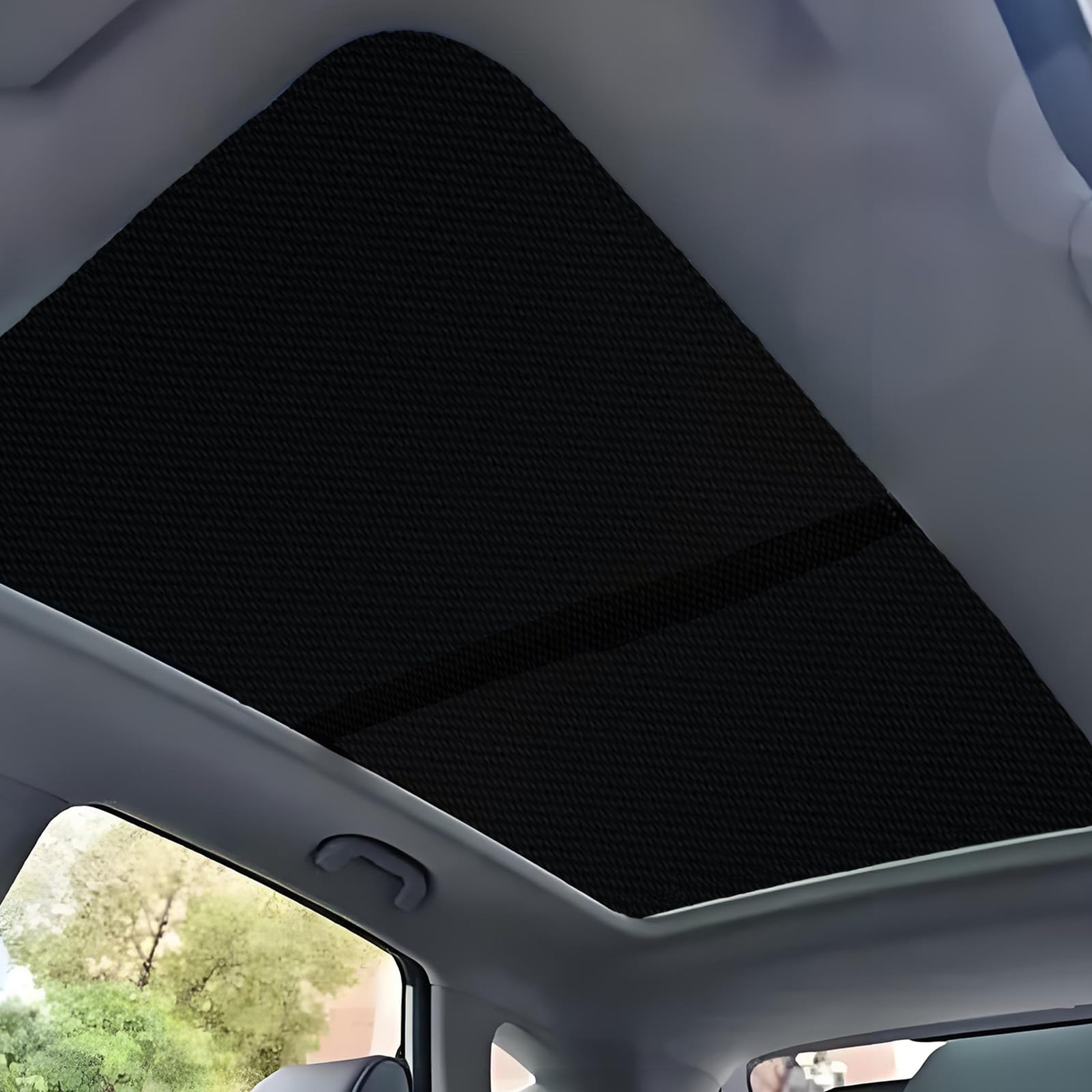 HPLWYM Sonnendach Sonnenschutz Abdeckung Kompatibel mit Mercedes Benz GLE 350/450 2020-2024, Faltbar Sonnenblenden für Glasdach mit Aufbewahrungstasche, Hitzeschutz Sonnenblende Glasdach HPLWYM Sonnendach Sonnenschutz Abdeckung Kompatibel mit Mercedes Benz GLE 350/450 2020-2024, Faltbar Sonnenblenden für Glasdach mit Aufbewahrungstasche, Hitzeschutz Sonnenblende Glasdach von HPLWYM