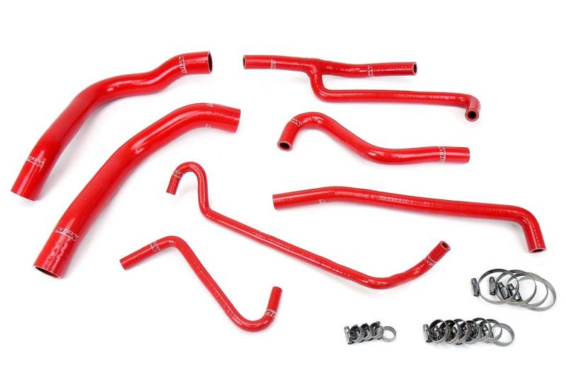 HPS 57-1330-RED Silikon-Kühlerschlauch-Set, Rot von HPS