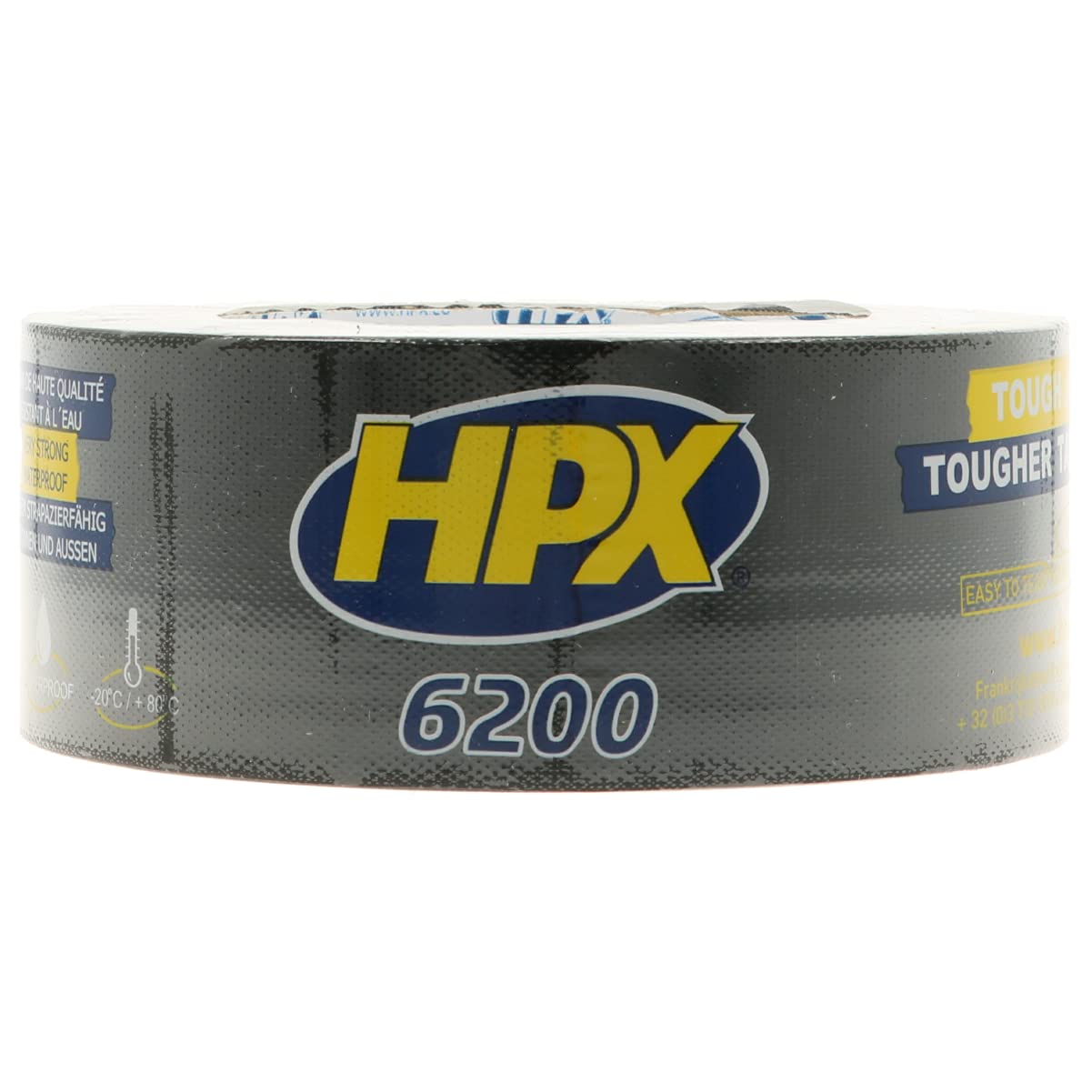 HPX 441158 Panzerband 6200 schwarz 48 mm x 25 m HPX 441158 Panzerband 6200 schwarz 48 mm x 25 m von HPX