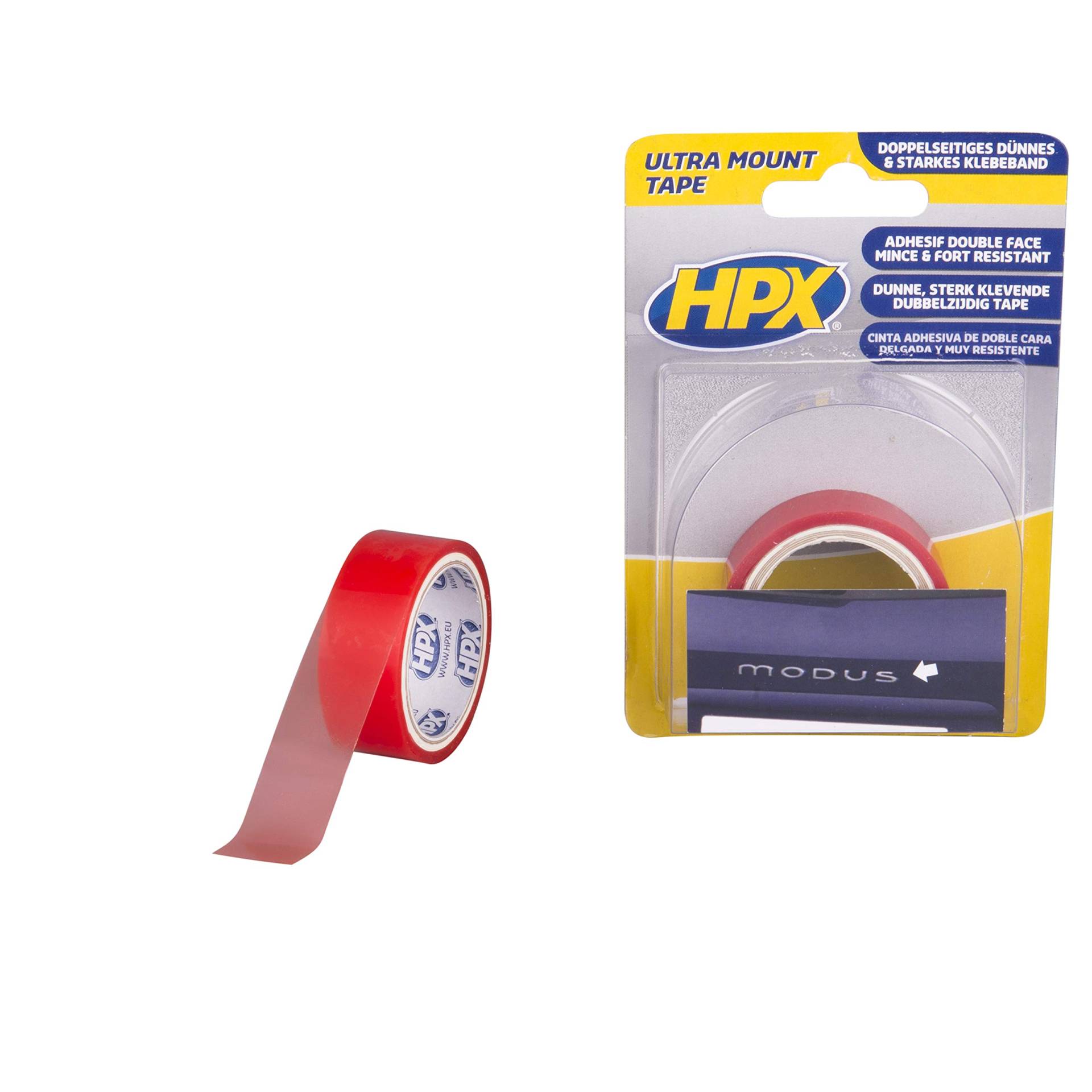 HPX ZC10 Montageband doppelseitig transparent 19 mm x 2 m HPX ZC10 Montageband doppelseitig transparent 19 mm x 2 m von HPX