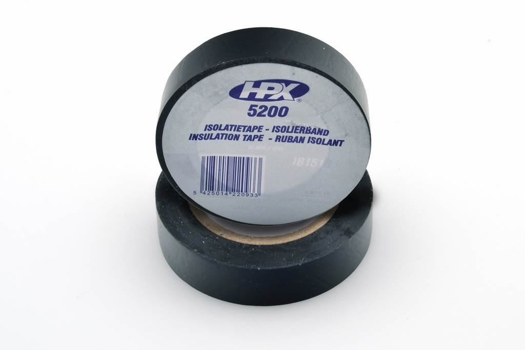 Rollo de cinta aislante para cables y terminales. 15mmx10m. Color negro HPX5200 Rollo de cinta aislante para cables y terminales. 15mmx10m. Color negro HPX5200 von HPX