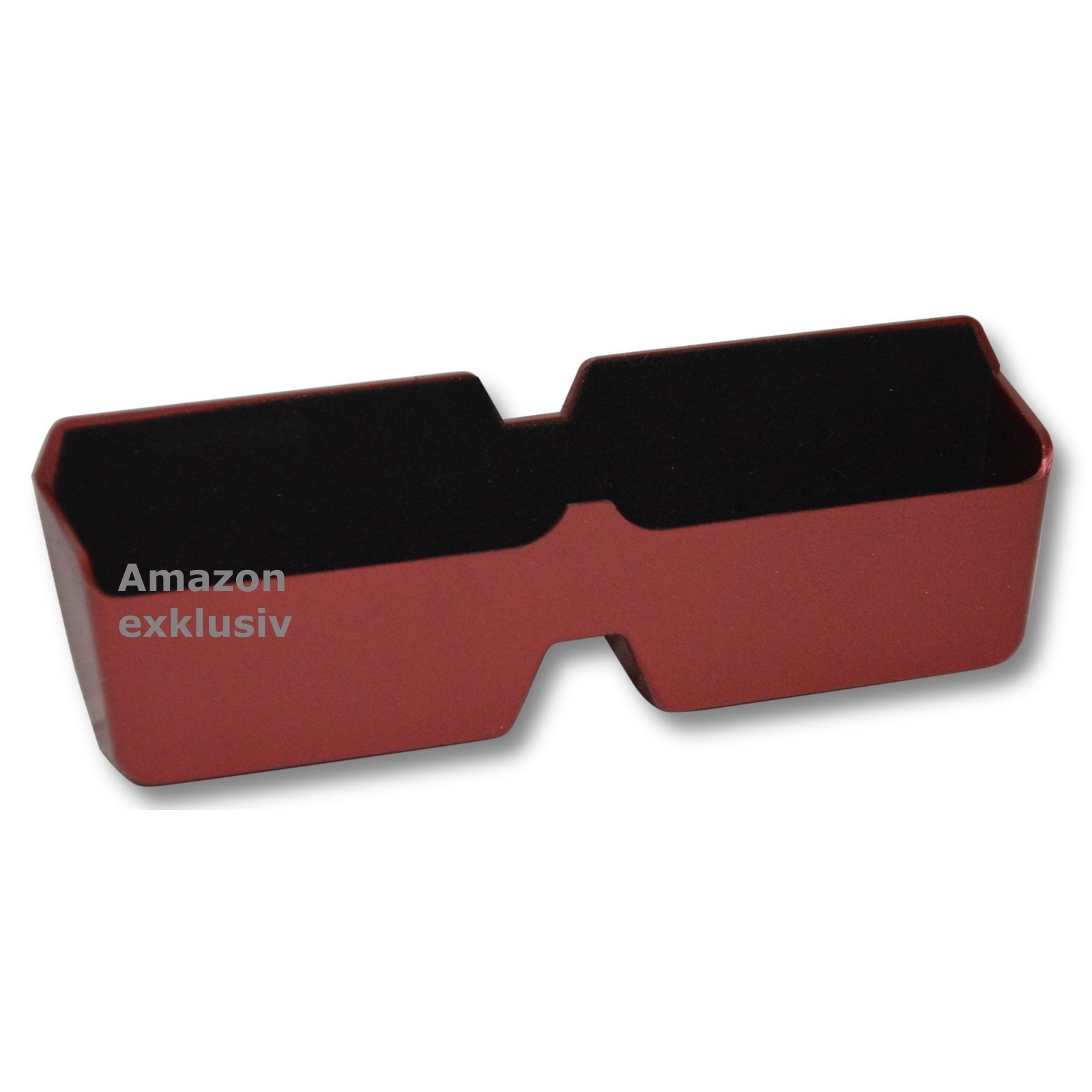 Auto KFZ Brillenablage SLIM RED Brillen Halter Halterung von HR-Autocomfort