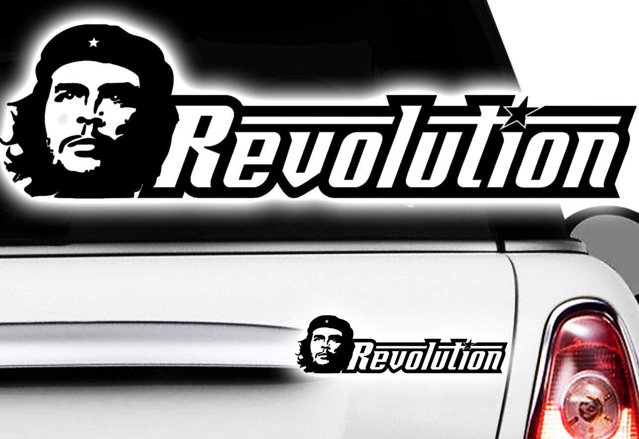 HR-WERBEDESIGN 1x Che Guevara Revolution Auto Aufkleber Castro Tuning Decal Cuba Kuba Fidel xxq von HR-WERBEDESIGN