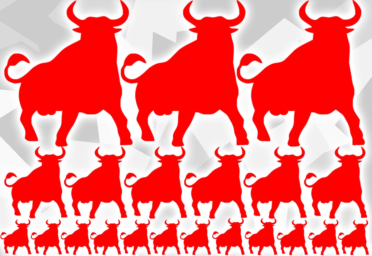 HR-WERBEDESIGN 23x STIER - Set - Bullen Spanien Auto Aufkleber Decal hardcorex XXX HR-WERBEDESIGN 23x STIER - Set - Bullen Spanien Auto Aufkleber Decal hardcorex XXX von Lupsty