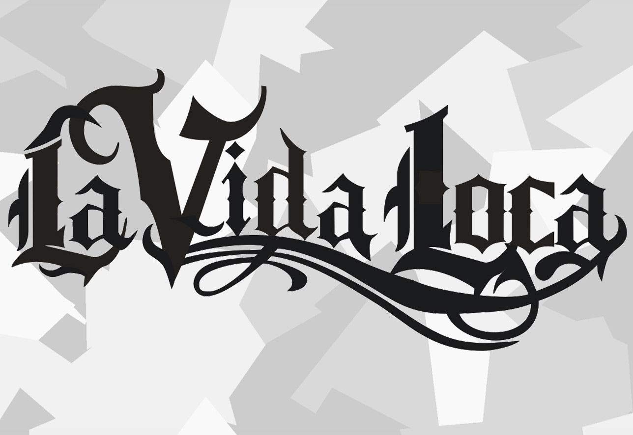HR-WERBEDESIGN 2X LA VIDA LOCA LA Familia 30cm Oldschool Frontscheibenaufkleber Auto Aufklebery HR-WERBEDESIGN 2X LA VIDA LOCA LA Familia 30cm Oldschool Frontscheibenaufkleber Auto Aufklebery von HR-WERBEDESIGN