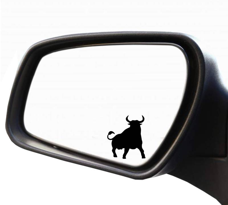 HR-WERBEDESIGN 2X STIER Bullen Spanien Auto Aufkleber Nummernschild Kennzeichen Spiegel von PGONA