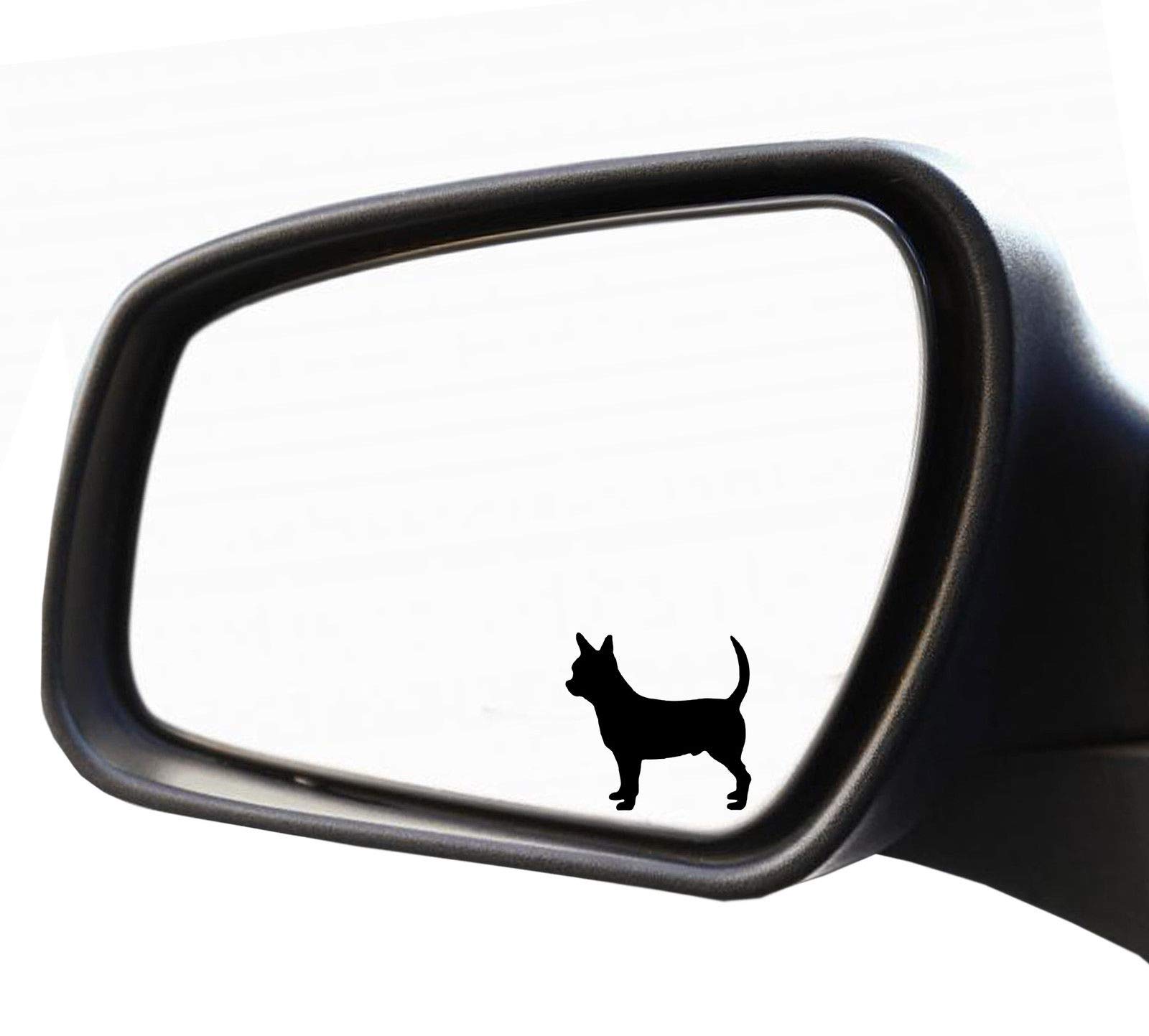 HR-WERBEDESIGN 2X Spiegel Aufkleber Chiwawa Chihuahua Bulldogge Nummernschild Kennzeichen HR-WERBEDESIGN 2X Spiegel Aufkleber Chiwawa Chihuahua Bulldogge Nummernschild Kennzeichen von HR-WERBEDESIGN