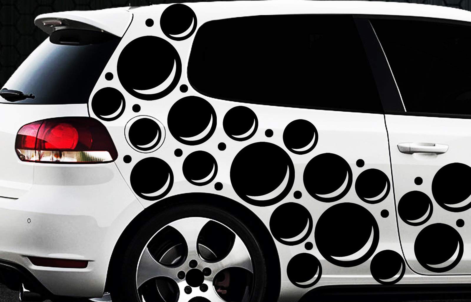 HR-WERBEDESIGN 85 Retro Kreise Dots Sterne Auto Aufkleber Sticker Stylin Wandtattoo Blasen XXX HR-WERBEDESIGN 85 Retro Kreise Dots Sterne Auto Aufkleber Sticker Stylin Wandtattoo Blasen XXX von HR-WERBEDESIGN
