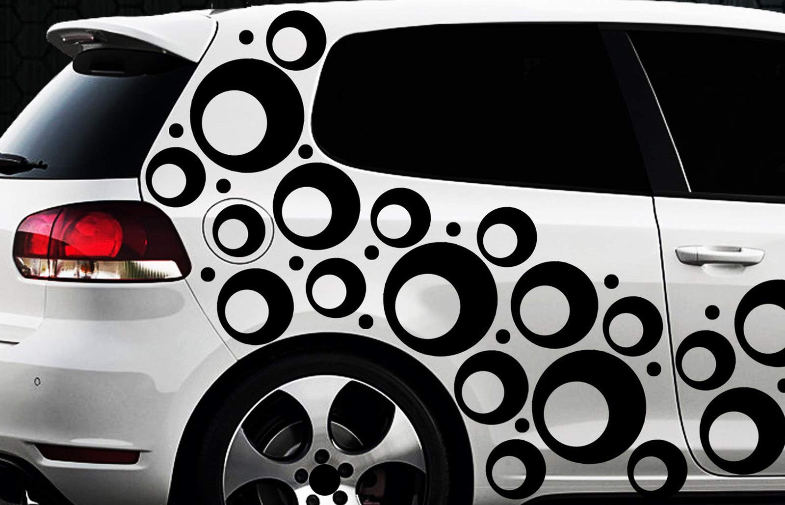 HR-WERBEDESIGN 85 Retro Kreise Dots Sterne Auto Aufkleber Sticker Stylin Wandtattoo Tribels HR-WERBEDESIGN 85 Retro Kreise Dots Sterne Auto Aufkleber Sticker Stylin Wandtattoo Tribels von HR-WERBEDESIGN
