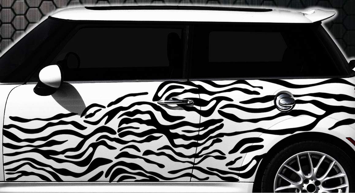HR-WERBEDESIGN Zebra Pixel Cyber Camouflage XXL Set Auto Aufkleber Sticker Tuning Wandtattoo HR-WERBEDESIGN Zebra Pixel Cyber Camouflage XXL Set Auto Aufkleber Sticker Tuning Wandtattoo von PGONA