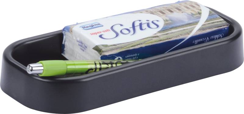 hr-imotion Filzverkleidete Ablagebox - 180 x 83 x 20mm [Made in Germany | Selbstklebend (Optional)] - 10510101 von HR-imotion