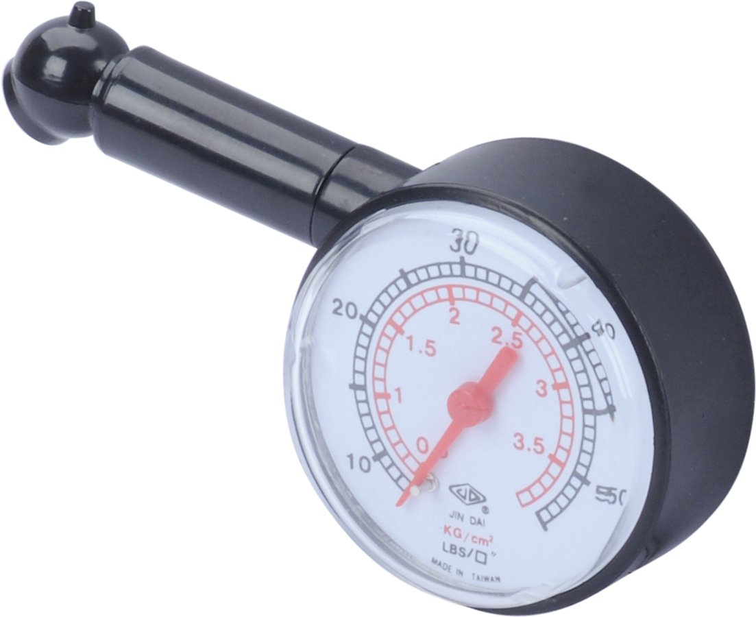 hr-imotion Reifenluftdruckprüfer mit analogem Druckmanometer - 12510201 hr-imotion Reifenluftdruckprüfer mit analogem Druckmanometer - 12510201 von HR-imotion