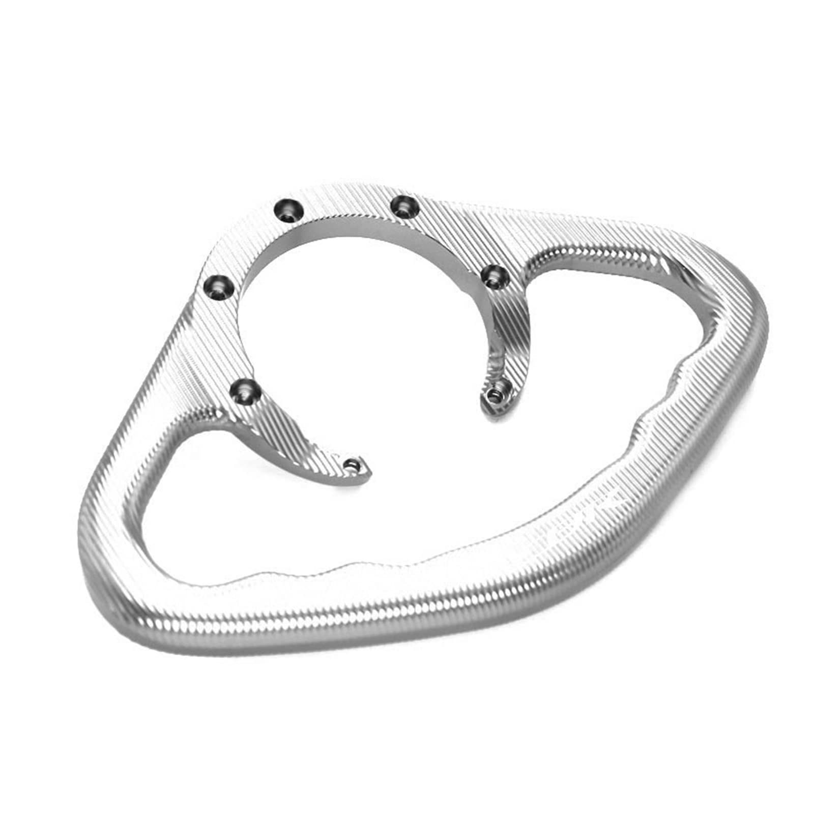 HRTLSS Compatible with Hon da FIREBLADE CBR 1000 RR CBR1000RR 2004-2007 Motorrad CNC Beifahrer Handgriffe Tank Grab Bar Griffe Armlehne Motorrad Beifahrergriff(Silver) von HRTLSS