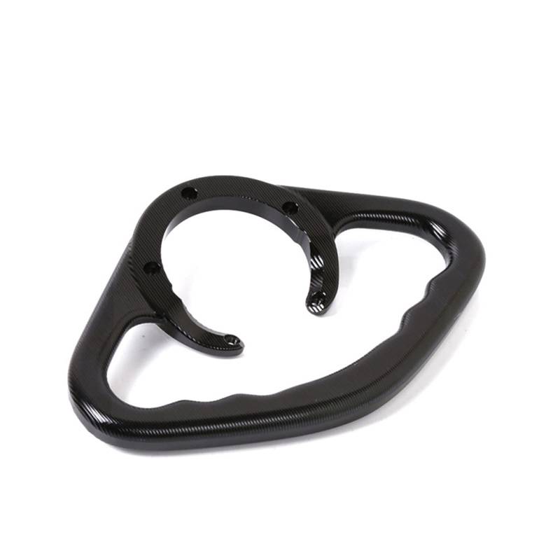 HRTLSS Motor Front Hand Grip Tank Grab Bar Griffe Armlehne Compatible with Hon da CB125F CB250 CB300F CB400 CB500 F/X CB125R CB300R NEO Sports Cafe Motorrad Beifahrergriff(Nero) von HRTLSS