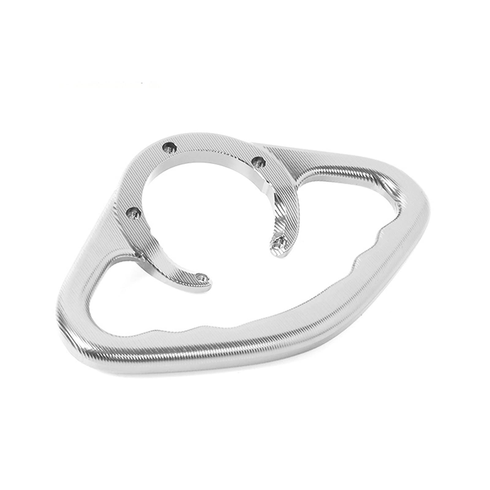 HRTLSS Motorrad Passagier Front Hand Grip Tank Grab Bar Griffe Armlehne Compatible with Hon Da CB650F CBR650F CB650R NEO Sports Cafe CBR650R 19-20 Motorrad Beifahrergriff(Silver) von HRTLSS