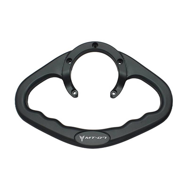 HRTLSS Motorrad Passagier MT-07 Handgriffe Handgriff Tank Grab Bar Griffe Armlehne Compatible with Ya ma ha MT 07 FZ 07 MT07 FZ07 2013-2019 Motorrad Beifahrergriff(Titanium) von HRTLSS