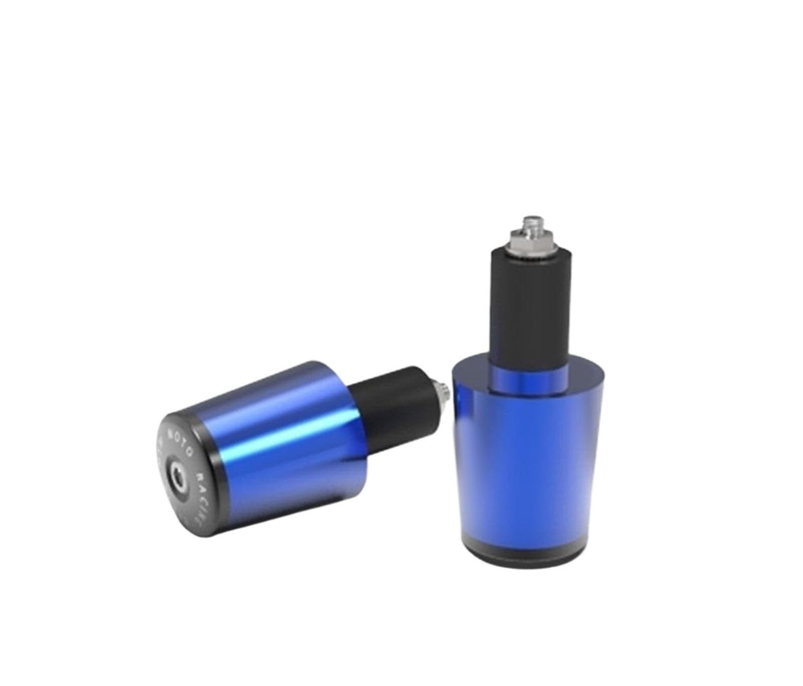 HRTLSS Slider-Lenkerende Motor Lenkergriffe Griff BAR Cap End-Stecker Compatible with Hon Da CB1000R 2008-2024(Blu) von HRTLSS