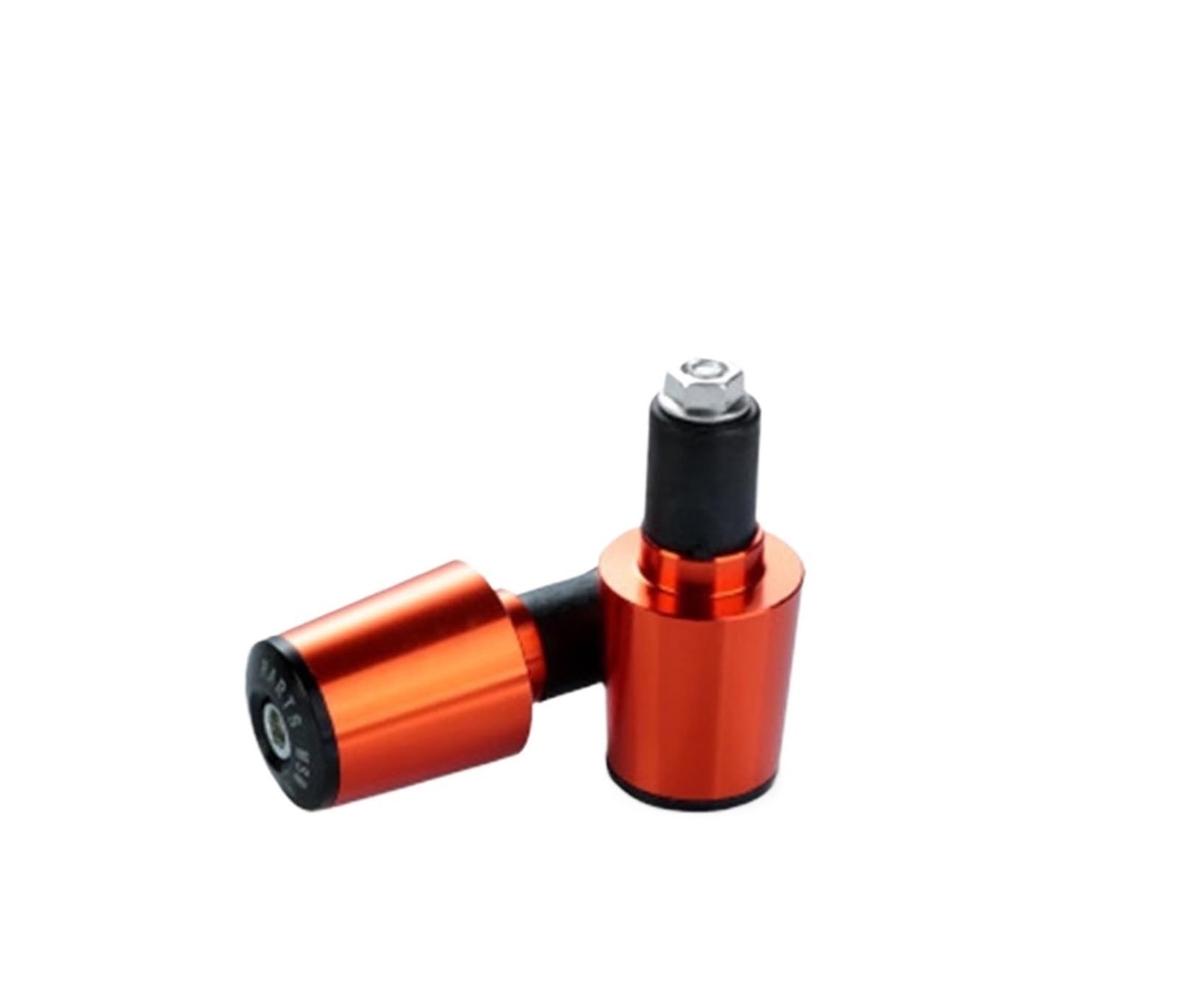 HRTLSS Slider-Lenkerende Motor Lenkergriffe Griff BAR Cap End-Stecker Compatible with Hon Da CB1000R 2008-2024(Orange) von HRTLSS