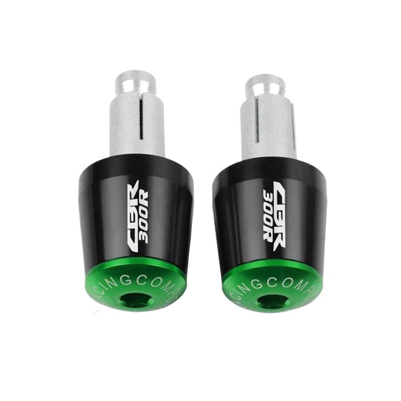 HRTLSS Slider-Lenkerende Motorrad Lenkergriffe Ende Lenkerkappe Endstopfen Compatible with Hon Da CBR300R/CB300F/FA CBR CB 300R 300F 2014-2019(E5) von HRTLSS