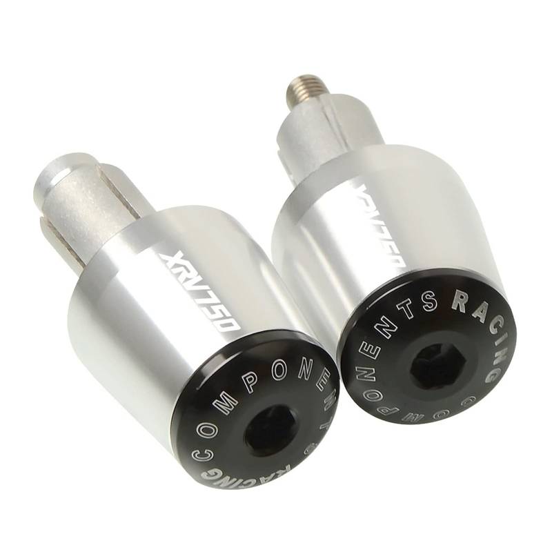 HRTLSS Slider-Lenkerende Motorradlenker Lenkerende Geeignet Compatible with Hon-da XRV750 XRV 750 XRV750 L-Y Africa Twin 1990-2024(Silver) von HRTLSS
