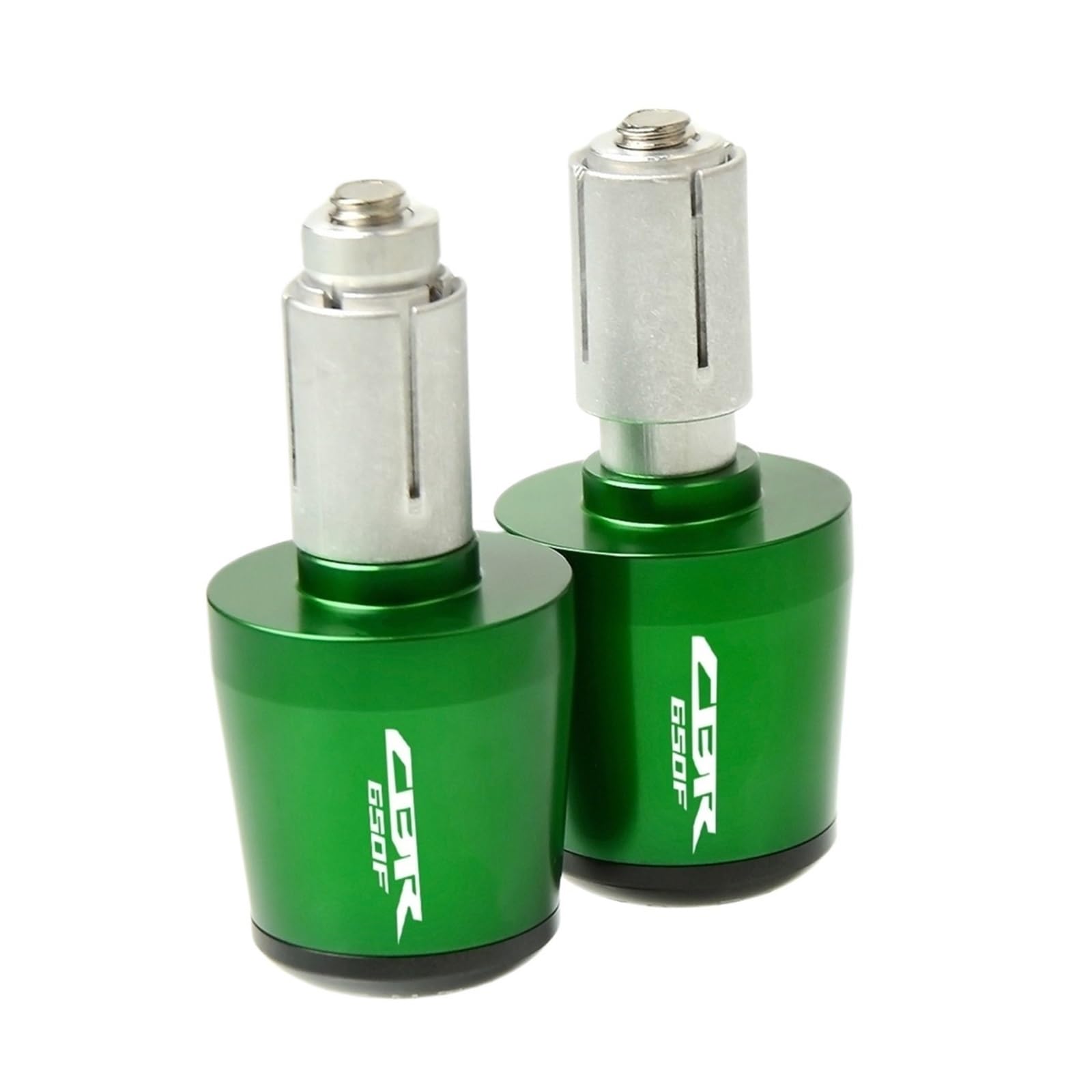 HRTLSS Slider-Lenkerende Motorradzubehör Lenkergriffe Lenkerende Handkappe Compatible with Hon Da CBR650F CBR 650F CBR 50 F 2014-2016(Green) von HRTLSS