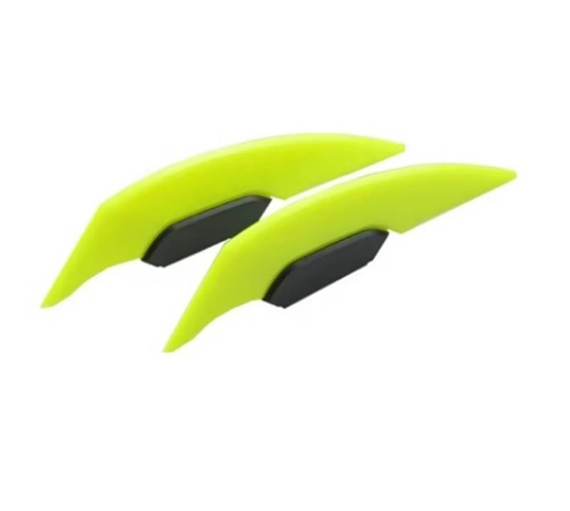Motorrad Seitenspoiler 1 Paar Universal Motorrad Winglet Spoiler Dynamische Flügel Mit Dekoration Aufkleber Für Motorrad Roller Winglet Dekorative Verkleidung von HRTLSS