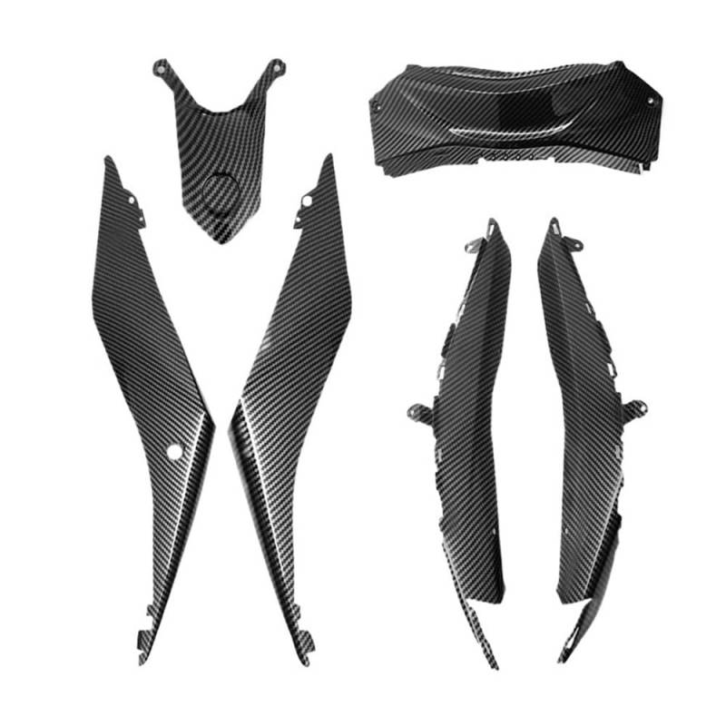 Motorrad Seitenspoiler 2024 Motorrad Hinten Schwanz Abdeckung Seite Abdeckung Hinten Schwanz Mittleren Abdeckung Panel Verkleidung Für Für MT-03 MT03 MT25 2013-2022 2023 von HRTLSS
