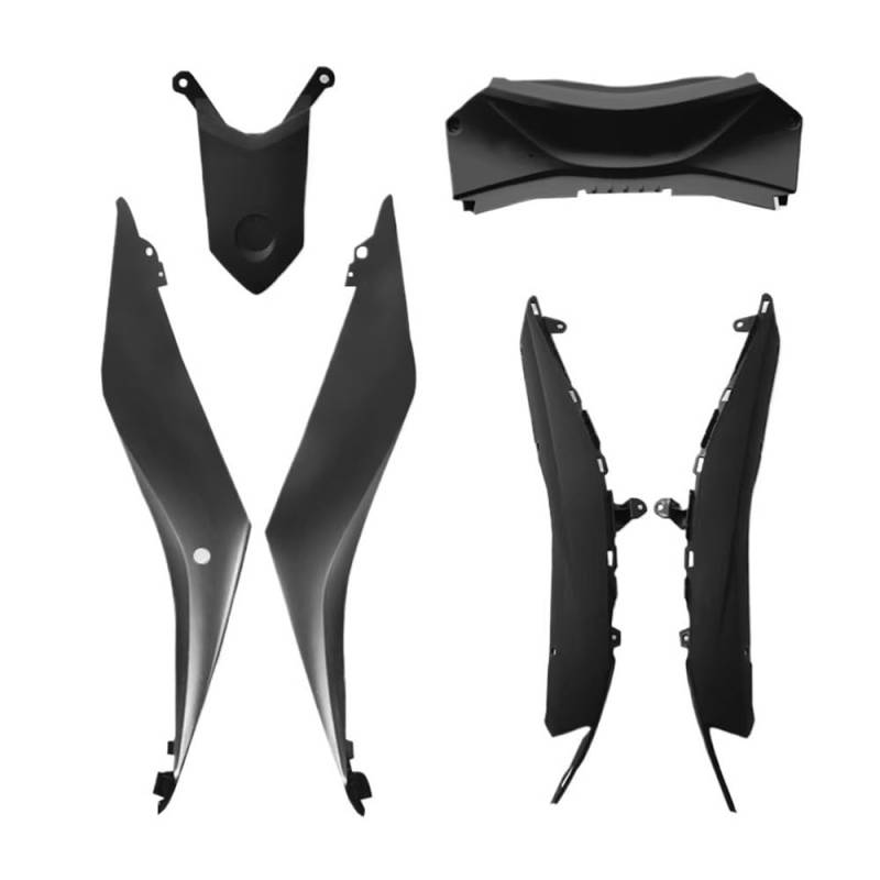 Motorrad Seitenspoiler 2024 Motorrad Hinten Schwanz Abdeckung Seite Abdeckung Hinten Schwanz Mittleren Abdeckung Panel Verkleidung Für Für MT-03 MT03 MT25 2013-2022 2023 von HRTLSS