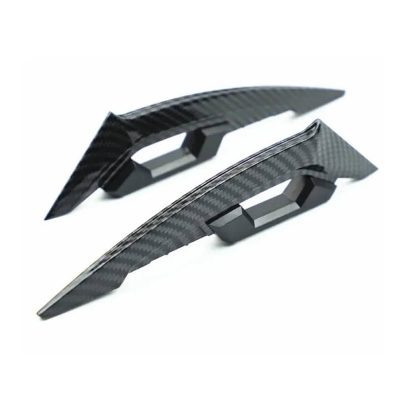Motorrad Seitenspoiler 2Pcs Motorrad Winglets Motorrad Vorderseite Spoiler Flügel Set Motorrad Fixed Wing Verkleidung Schutz Verwendet Für 250SR von HRTLSS