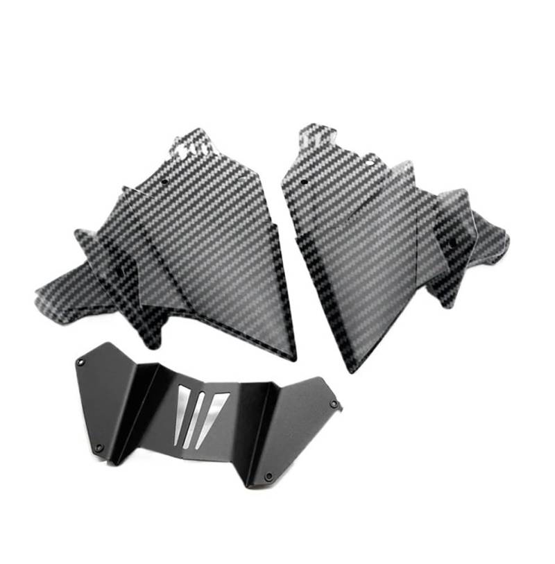 Motorrad Seitenspoiler Bauch Pan Unteren Motor Spoiler Verkleidung Guards Abdeckung Für FZ-09 FZ09 Für MT-09 Für Tracer 9 GT 2021-22 MT09 SP 2023 von HRTLSS
