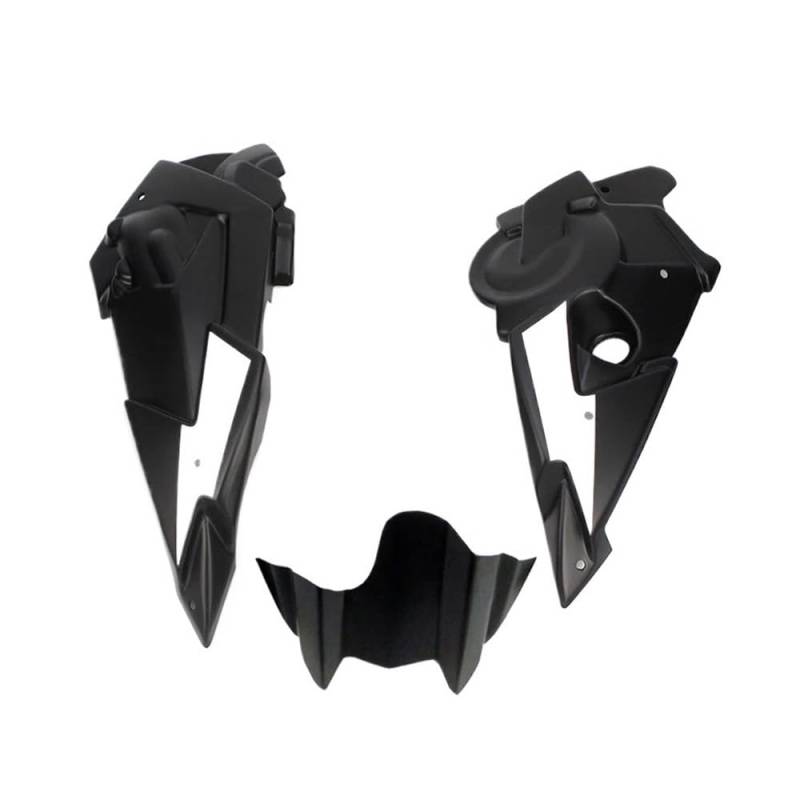 Motorrad Seitenspoiler Für FZ-07 Für MT-07 2014 2015 2016 2017 2018 Motorrad Bauch Pan Motor Spoiler Verkleidung Mit Montage Kit Für MT-07 FZ07 von HRTLSS