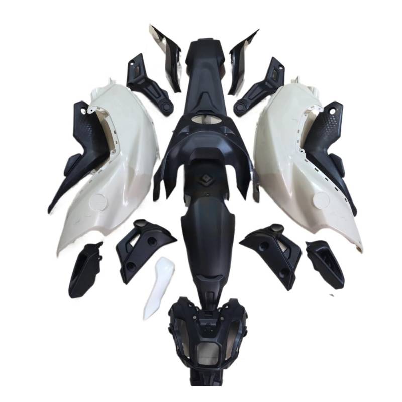 Motorrad Seitenspoiler Für Für MT-07 Mt 07 2021 2022 2023 Motorrad Verkleidung Körper Dekoration Kit Verkleidung Abdeckung Schutz Verkleidung Schutz Panel von HRTLSS