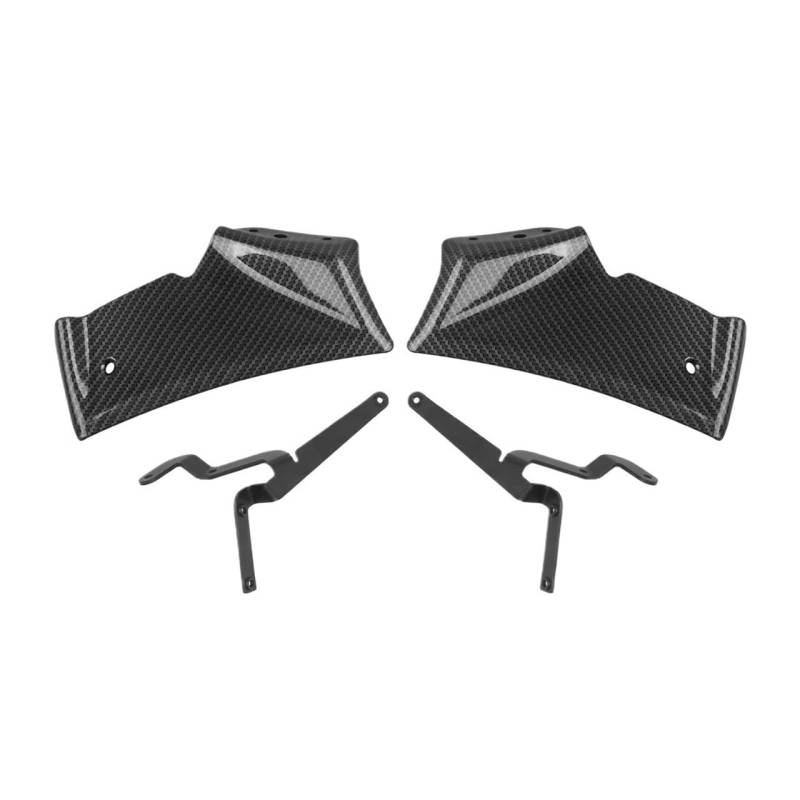 Motorrad Seitenspoiler Für Für MT-10 MT 10 SP MT10 2022-2024 Abtriebs-Frontspoiler Winglet Wing Frontspoiler Kit Seitenverkleidungsschutz von HRTLSS
