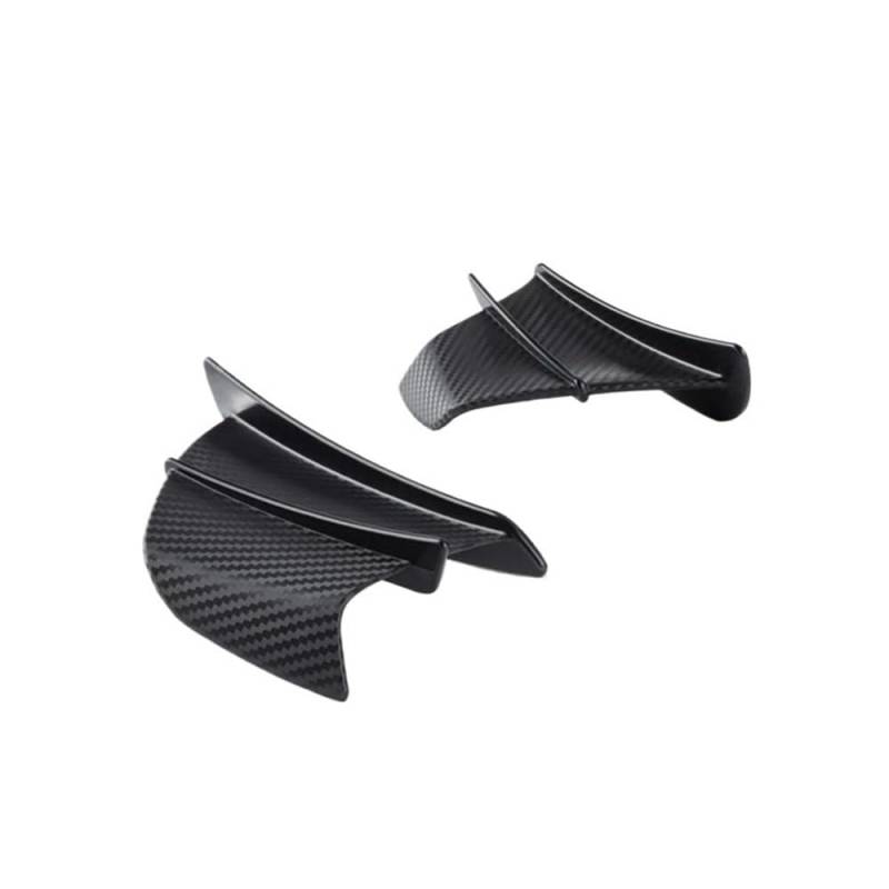 Motorrad Seitenspoiler Für YZF R1 R1M R7 R6 R3 R125 FZ6R TZR50 FZ1 Für Fazer 8 Motorrad Verkleidung Seite Winglet Flügel Deflektor Spoiler von HRTLSS