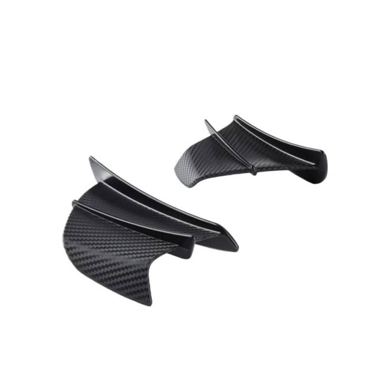 Motorrad Seitenspoiler Für YZF R1 R1M R7 R6 R3 R125 FZ6R TZR50 FZ1 Für Fazer 8 Motorrad Verkleidung Seite Winglet Flügel Deflektor Spoiler von HRTLSS