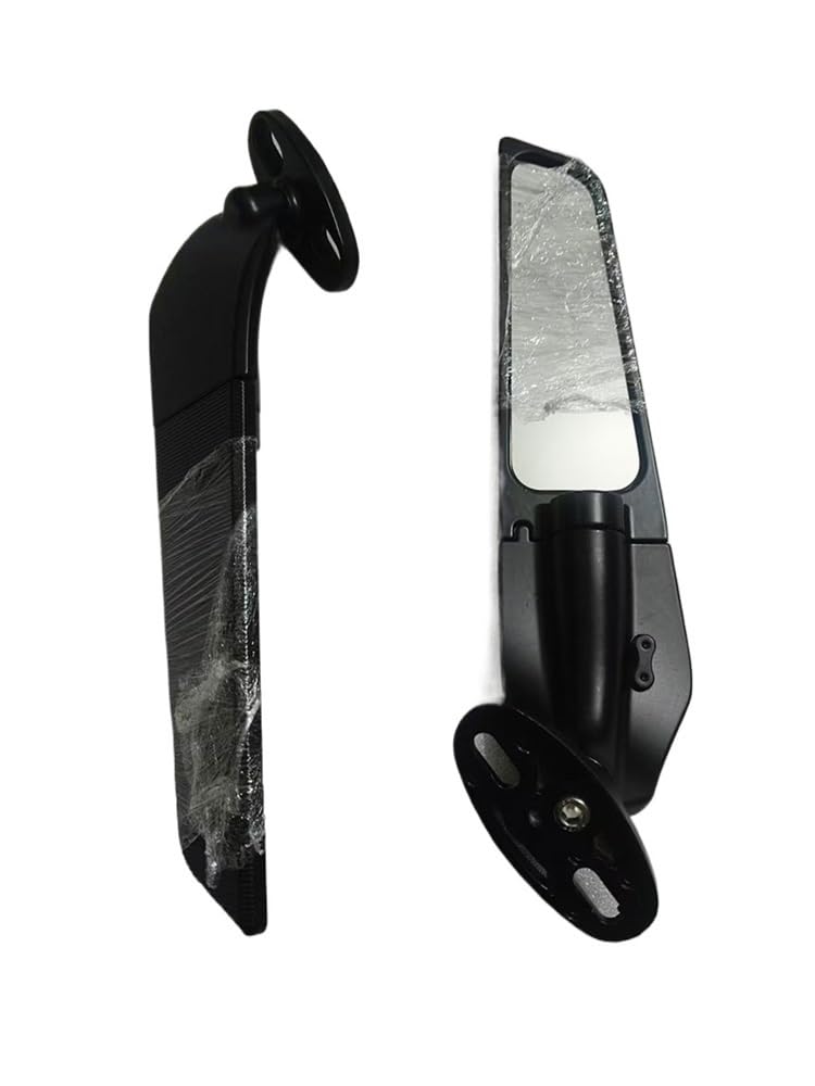 Motorrad Seitenspoiler Für YZF R25 R3 2019-2024 Motorrad Spiegel Winglets Seitenflügel Spoiler Verkleidung Frontverkleidung Seitenverkleidung Schutz von HRTLSS