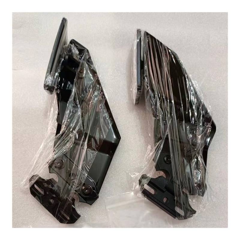 Motorrad Seitenspoiler Für YZF R25 R3 2019-2024 Motorrad Spiegel Winglets Seitenflügel Spoiler Verkleidung Frontverkleidung Seitenverkleidung Schutz von HRTLSS